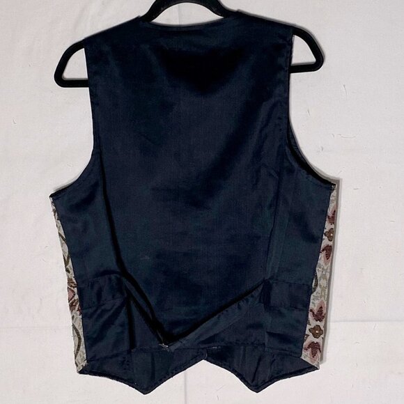 Vintage Dalia Tapestry Vest M - Picture 10 of 11